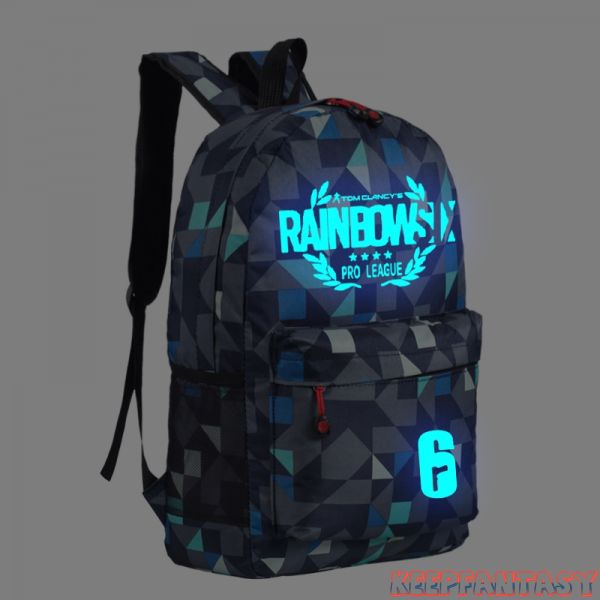 Tom Clancy's Rainbow Six Siege Lattice Luminous Schoolbag Backpacks